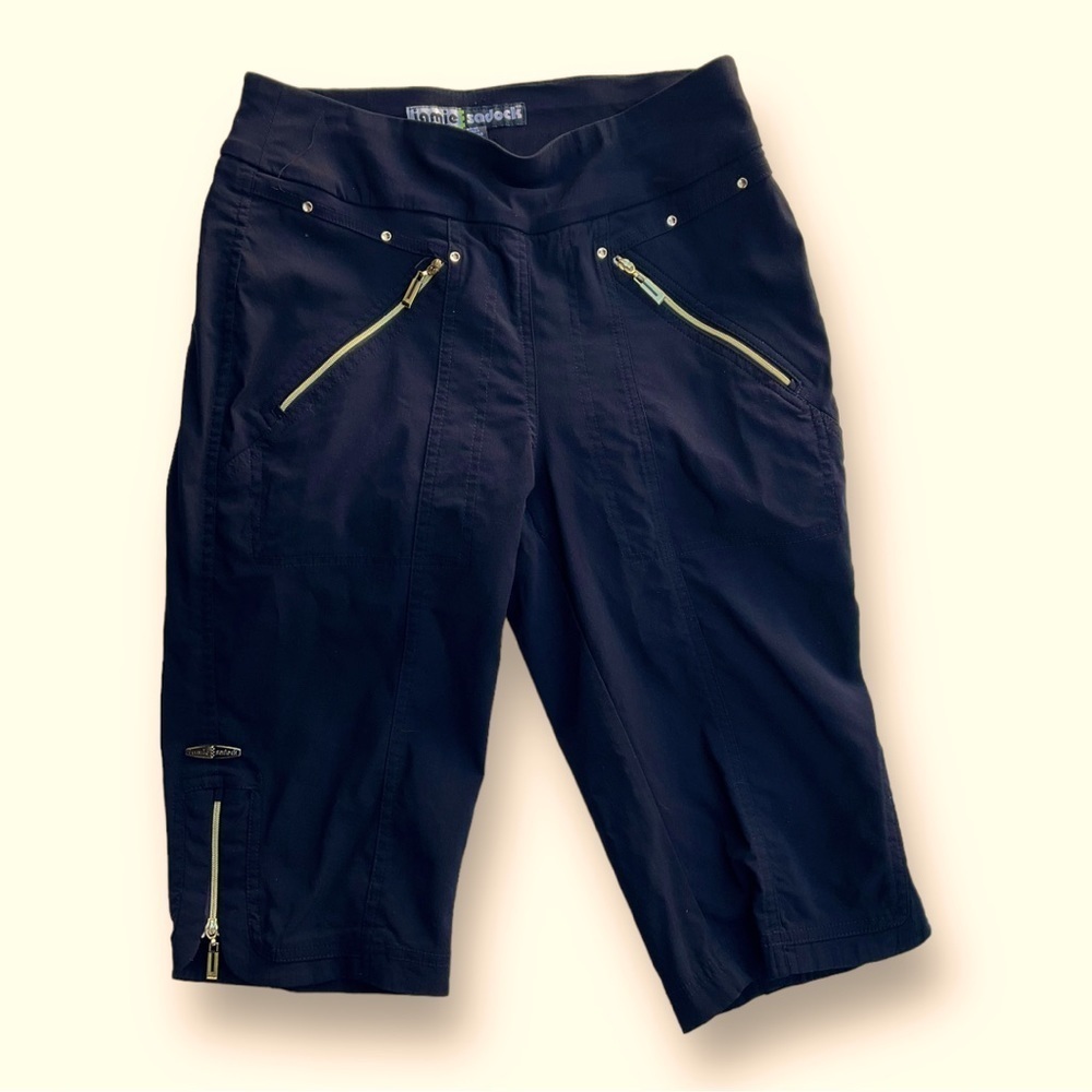 Jamie Sadock Women's Skinnylicious Zipper Golf Capri‎ Pants Size 4